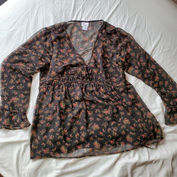 Oh Baby by Motherhood Tops - Oh Baby 2 piece Boho Maternity  Blouse